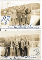 Photo of Johnson Family in front of Fairbanks